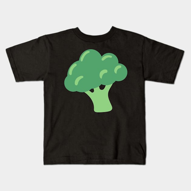Fresh broccoli cartoon design. Kids T-Shirt by Tjstudio